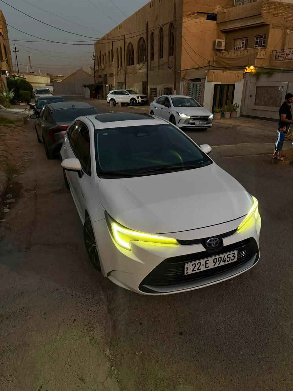 كورلا 2024 هايبرد شكل الامريكي
رقم اربيل
مكان السياره اربيل 
السعر 140
فتحة
ماشيه 87 الف
بيها جاملغ صبغ وبارد بل صندوق وبدايه البونيد وشويه
من باب
بصمه رادار تحديد مسار بدون فتحه بدون جلد
للاستفسارات ***********

