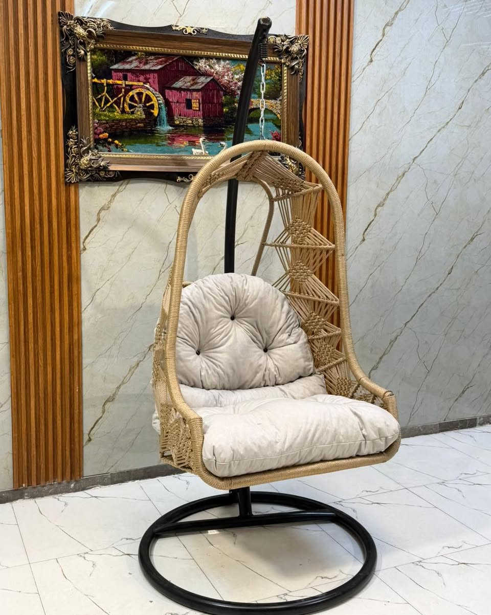مرجوحة عش العصفور بتصاميم جديدة ومتنوعة 
تتحمل الاوزان الثقيلة 

📍 التوصيل متوفر لكافة المحافظات 🚚
للاستفسار والطلب، راسلنا ع الخاص أو الواتساب 👇
***********
