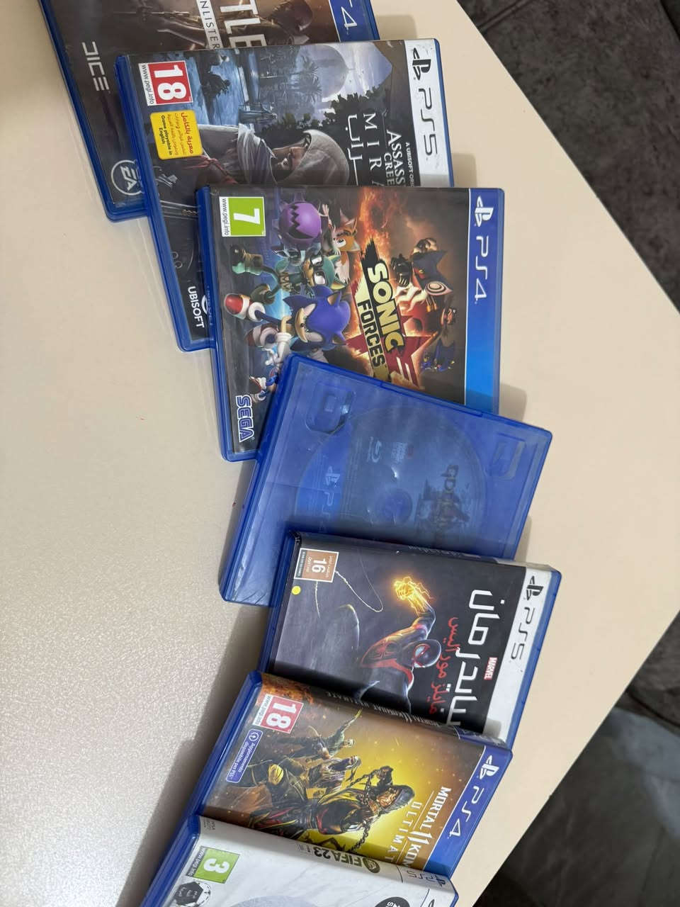 السلام عليكم
جهاز ps5 slim للبيع
جهاز نظيف ما مفتوح لوك ستيكر اصدار 2025
جهاز يجي وياه كامل ملحقاته يدة وحدة واير شحن كيبل ال hdmi بدون اي نقص
يجي وياه 7 اقراص
تجي وياه بعد العاب
فيفا23
اساسن السراب PS5
مورتلكمبات PS4/PS5
سبايدر مان مايلز موراليسPS5
بتلفيلد1
جهاز نظيف مثل ما واضح وياه هواي العاب مثل ما تشوفون ومحافظ عليه بحيث من جبته لحد هسة بوضعية افقية و عليه ups من يوم الجبته
مع ضمان 48ساعة ماعدا اذا انكب عليه سائل او رميه في الارض
او نتيجه كهرباء عدا هذن الامور الجهاز ضمان 48ساعة
السعر900 و بي مجال
الكارتونه موجوده الاصليه ونضيف جداً استعمال قليل
الاتصال:***********
المكان:ديالى -الخالص

