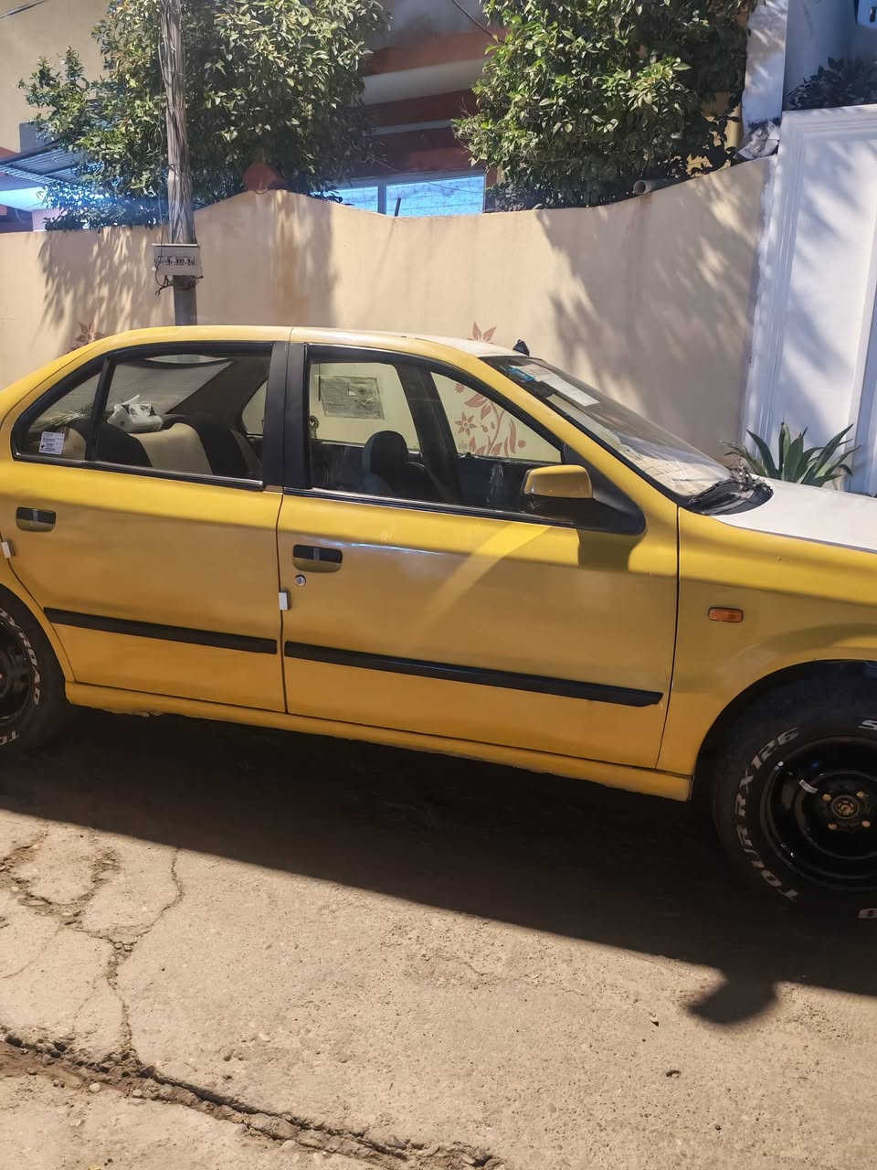 سمند موديل ١٢ رقم بغداد إنكليزي مصفر هيه وغرامه بلاديه لا صبغ لا ضربه سعر ٣٤ وبي مجال بسيط رقم ***********

