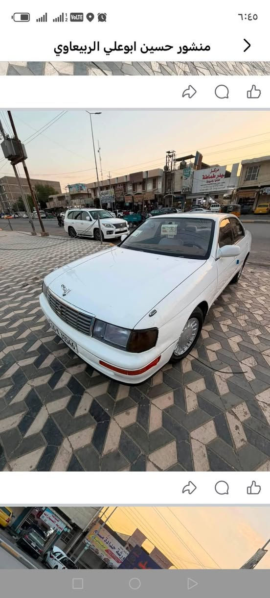 السلام عليكم بطه مديل 91كفاله عامه من الكص ونقل جثه والظربه والصبغ سنويه ل2030باسمنه سياره صارلها سبوعين من داخله هزه كفاله عامه مكينه وكير والاكسن تخم تاير حداديه جديده السعر 53وبيها مجال الرقم ***********  مكاني العماره
