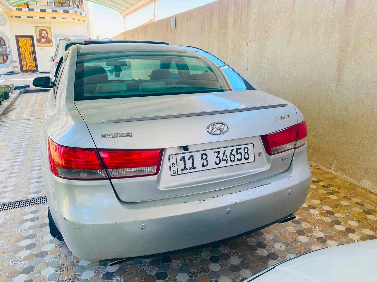 سوناتا 2006 خليجي V6 محرك 3300 السياره بيه صبغ 3 قطع فقط بنيد وجاملغات الاماميه اثنين اثر جراد السعر 95 وبيه مجال مكان السياره صلاح الدين قضاء بلد الرقم ***********
