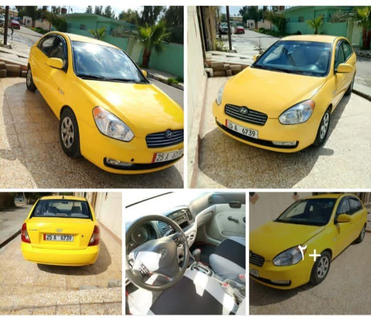 اكسنت موديل 2007وارد خليجي سنويه 2031هزه جديده استيرن كهرب تحكمات استيرن  شاشه بيه بسمي شرط التحويل هياه غرامت امصفره ***********  بيها مجال80

نص مكتوب في الصور:
- ٢+