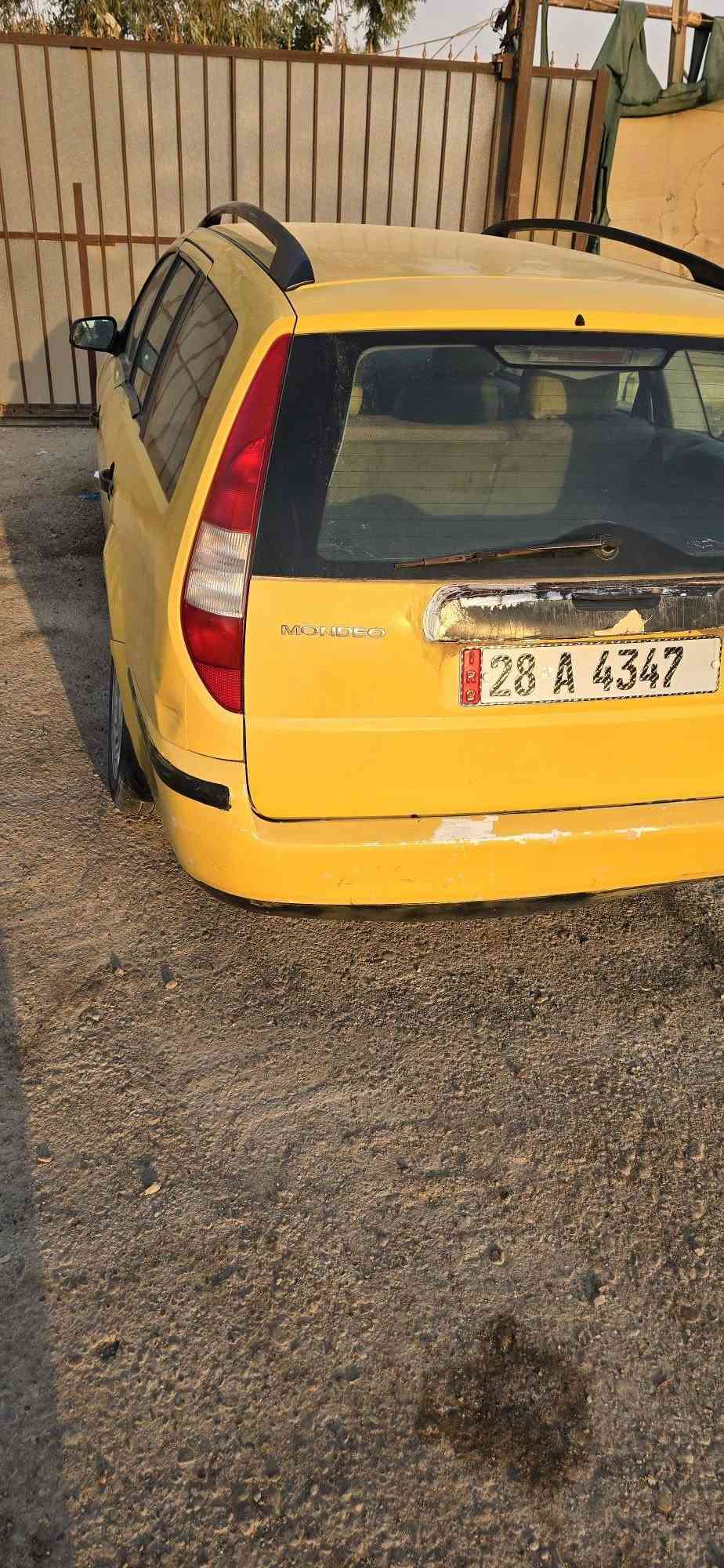 السلام عليكم
للبيع فورد مونديو ٢٠٠٧ مكينه وكير محور كامري ابو الكف  رقم نجف مميز السيارة بأسمي تحويل باي مكان مصفرة غرامة وهيئة 
السيارة يحتاجله ترتيب  العنوان بغداد البلديات 
رقم  ***********
السعر ٣٥ وبيه مجال قليل
