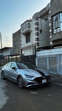 سيارة سوناتا 2021 للبيع حادثها قطعتين ب امريكا محرك 1600 توربو مكانها ...