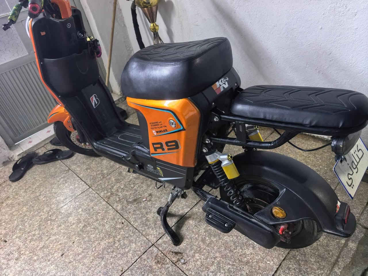 السلام عليكم دراجة R9 مستخدم قليل بطاريات جديده السعر 550وبي مجال حك جيه الرقم *********** مراسله واتس اب لحد يدك عل رصيد العنوان بغداد مدينه الصدر
