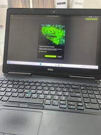 ديل برسيجن 7510 • كور i7 الجيل السادس • Nvidia M2200 ٤جيجا