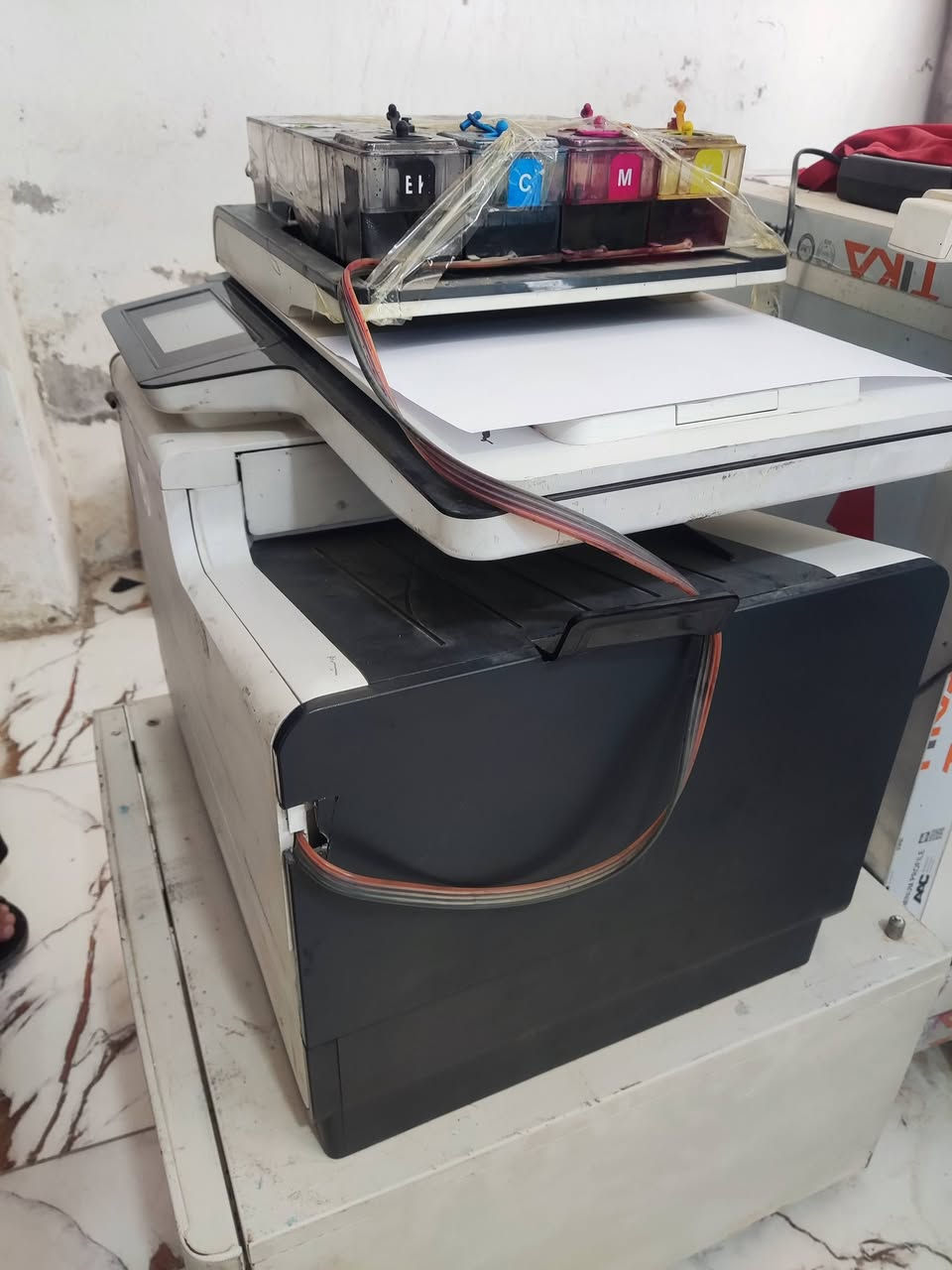 طابعة HP 57750 للبيع السعر 800. الف 
***********

