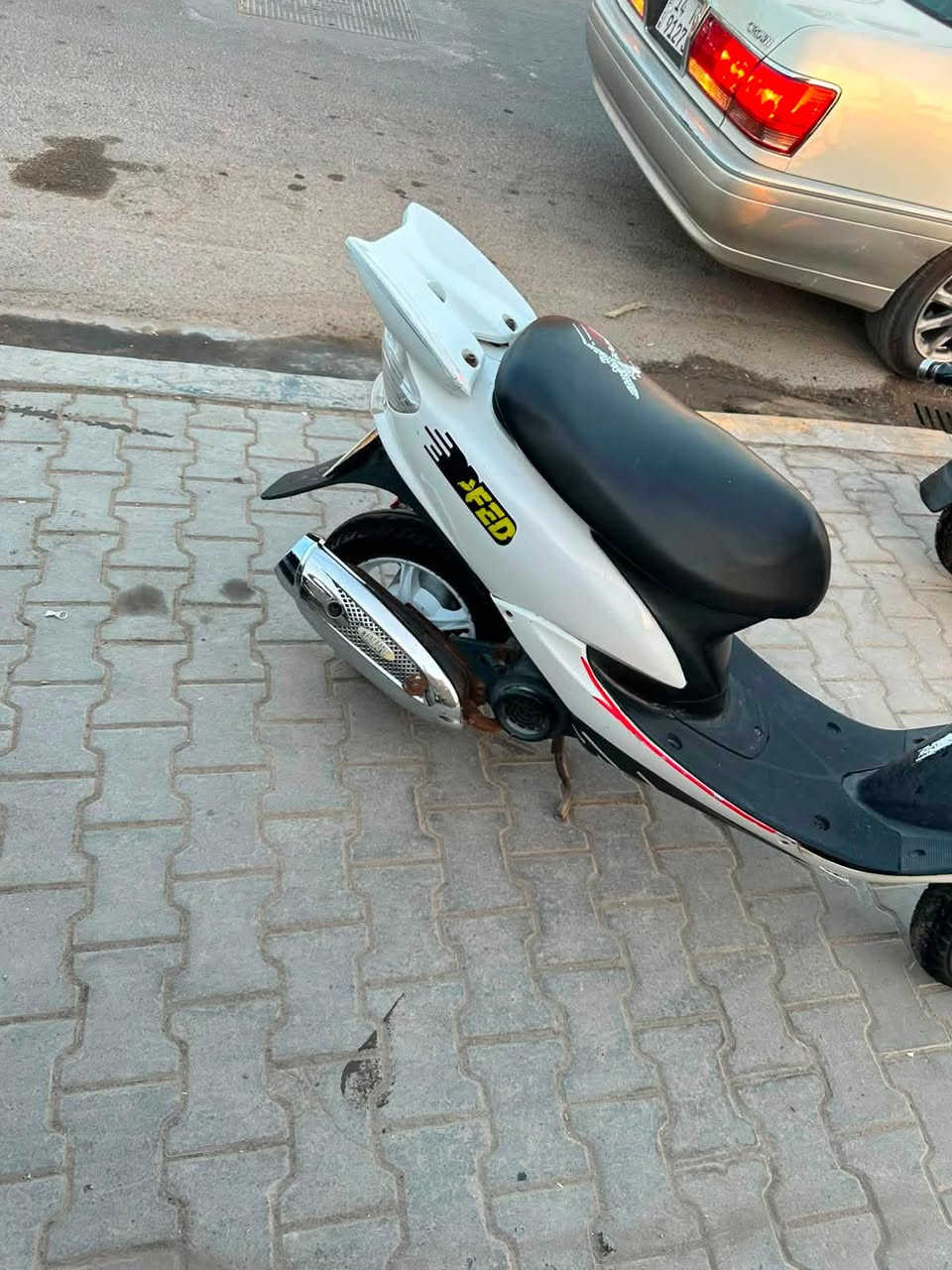 سلام عليكم للبيع عصفوري خطين رياضي  جاهزه من كلشي مكينه ناعمه نهضه حلوه تجي وتفحص وشوف دراجه جديده وخير من الله كهربائيات كله شغاله سلف اشاير لايت صطاب خلفي عداد قفل صندوك دبلات بطل بلاد شغالات بريكات امامي خلفي مانقصه شي 
للاستفسار ***********
البصره قضاء المدينه
