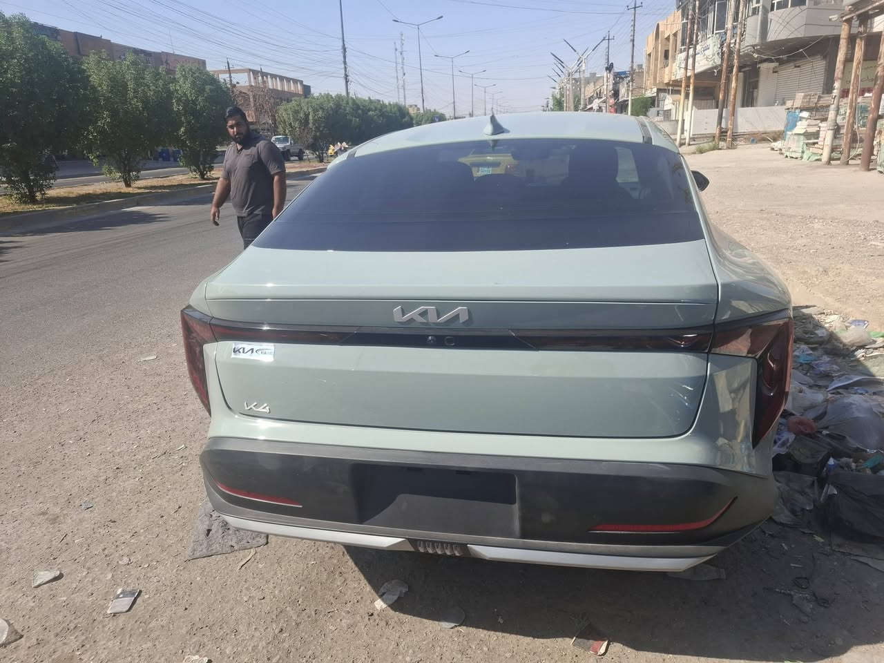 السلام عليكم
للبيع k4 سمنتي ماشية 800mi
زيرو صبغ بنيد فقط وخشم شاصي 
مصلح جاهز بدون رقم ب ١٣٨ $
مكاني بغداد الحسينية 
مجمع الامين للمزادات الامريكية وقطع غيار السيارات الكورية
***********
صور الحادث مرفقة 
بيهة بصمات زوج
