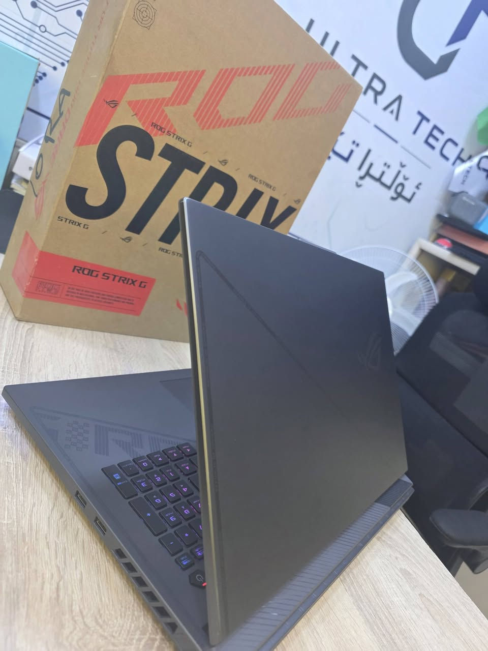 Asus Rog Strix G18
CORE I9-13980HX
RAM 64GB DDR5
HARD 1TB SSD
SCREEN 18 INCH
2K - IPS - 240HTZ
RTX4080-12GB 175W
Box and Charger orginal

لاپتۆپێکی زۆر بەهێز بۆ کاری گەیمینگ و رێندەر و دیزاین
خاوێنی ٩٥% 
گرێنتی ١ مانگ
هەولێر
***********

