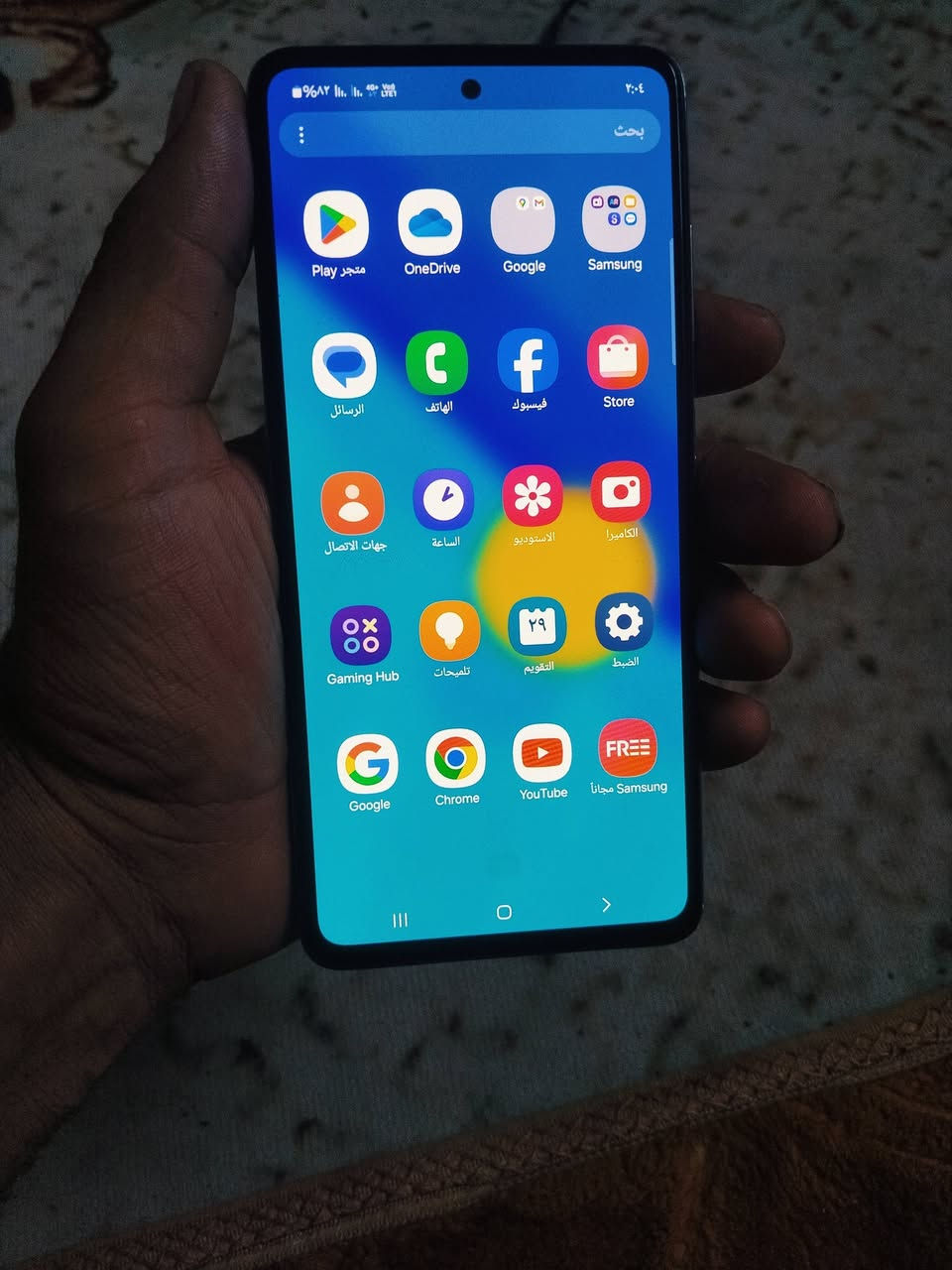 بدون غراض ماعندي توصيل فقط بس شراي يتصل ع خط
جهاز جارد سبب حافضه لا واكع لا اي شي ما داخل تصليح 
اسم جهاز A52 ذكرته 256..رام 8 جهاز قوي معروف 
شاشه ١٢٠ هريتز سلس كلش بوبجي 60 فريم دبل سماعه
دبل سيم كرت كامره تخبل شحن يطول يوم كامل 
سعره قفل 160 قفل 🔐 مكاني بغداد حي نصر رقمي ***********
