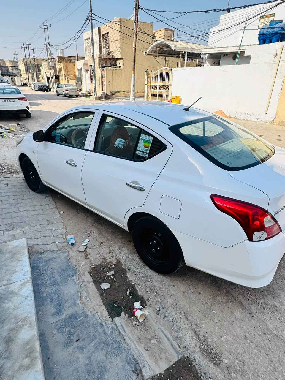 نيسان صني هندي مديل 2020 رقم اربيل انكليزي بيها جاملغ خلفي صبغ سياره جديده مكينه كير تبريد ثلج مكاني نجف السعر ٩٣ وبيها مجال ***********
