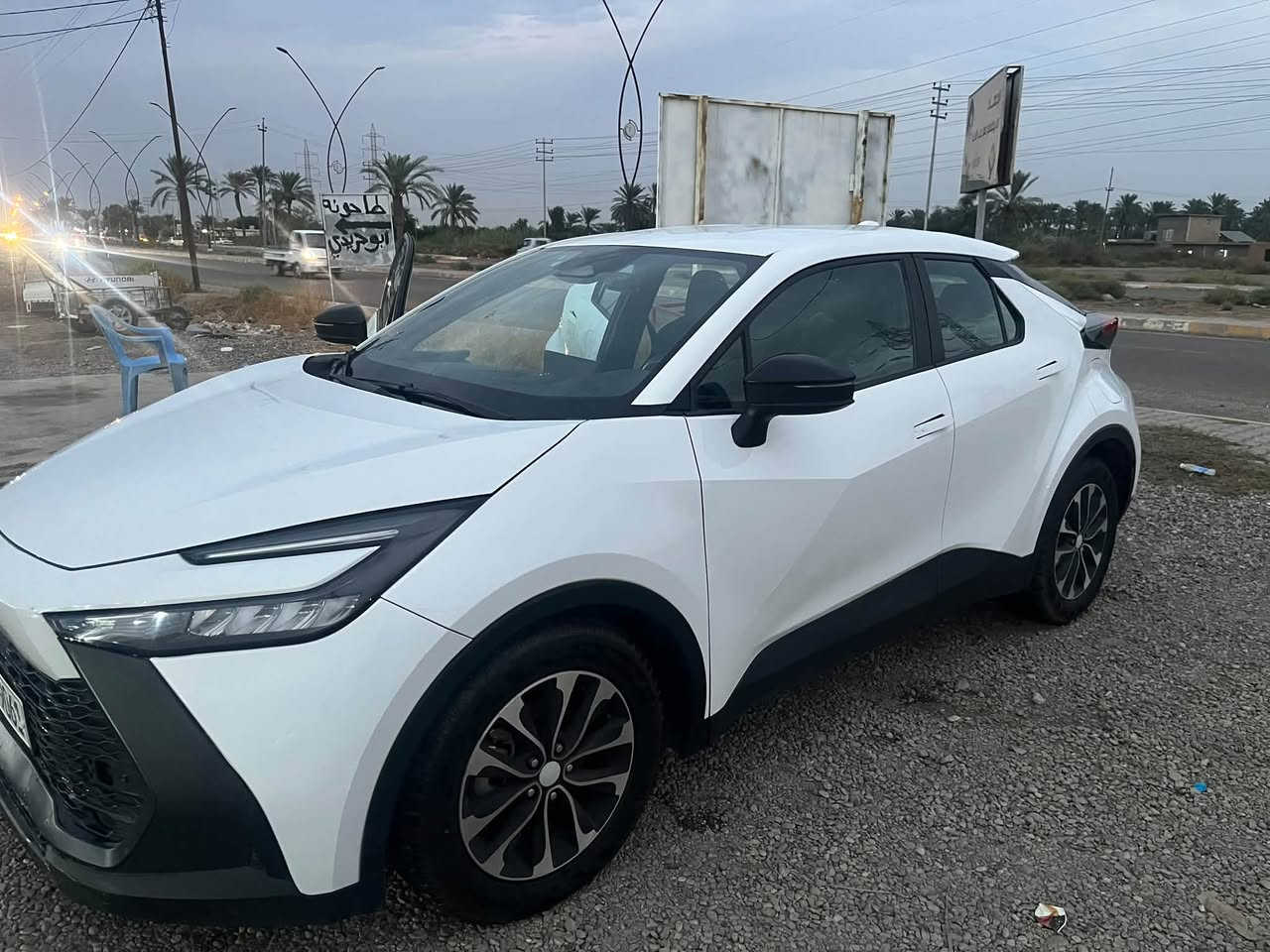 السلام عليكم CHR 2024 بنيد فقط وشويع باب السايق يعني يمي انطخت بلباب السعر 170 وبيهه مجال لستفسار ***********
