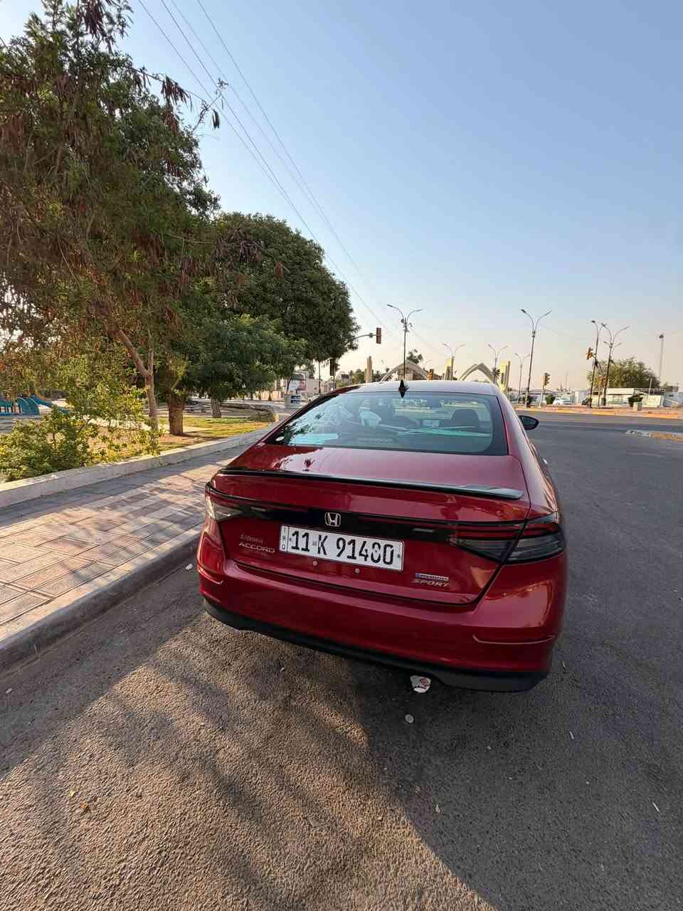السلام عليكم
هوندا اكورد 2025 سبورت رقم بغداد

محرك 2000 هايبرد

الممشى  30,000 كم 

تبريد قطعتين امامي وخلفي 

تبديل جاملغ وبنيد فقط  
السعر : 178$
العنوان / بغداد الكاظمية

***********
