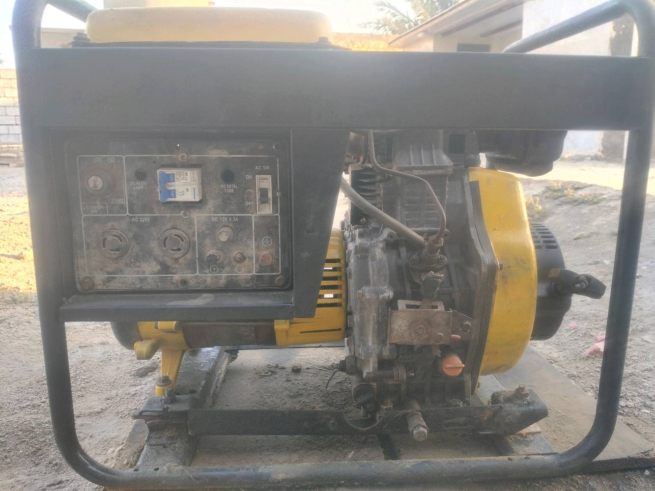 مولد گامه 5kv شرط محرك وملف الانتصال ***********