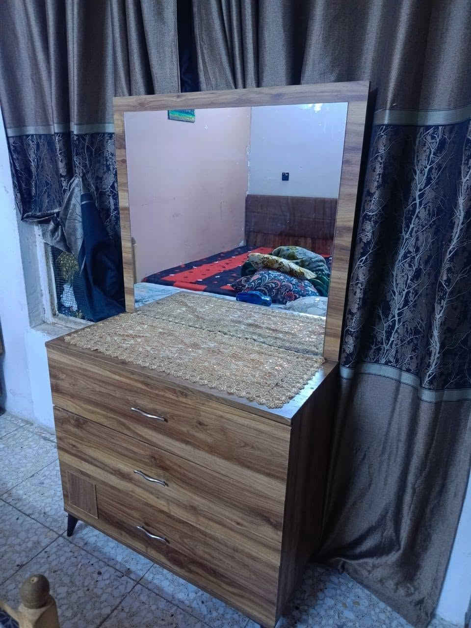 السلام عليكم غرفة تركيه 5 قطع رايدهه ب150 مكاني بغداد حي الأمين ***********
