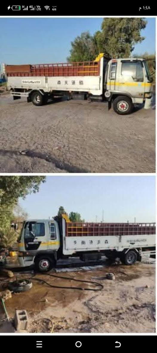 السلام عليكم هينو طيره سبعين عادي طول سته وربع مطوله حدادايه جاهزه تخم تاير سياره جاهزه لعمل موديل ٩٣ شرط التحويل ثاني يوم. السعر، ١٣٠ الدلال علي العكيلي. الاستفسار علا هاذا  الرقم 
 ***********

