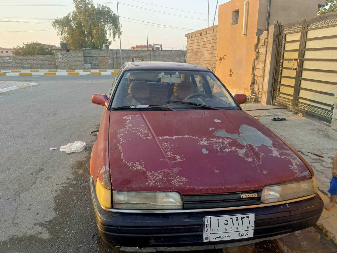 السلام عليكم مازده 626 
موديل 1991
رقم كركوك خصوصي شرط التحويل 
كير محرك شرط 
صدر نص عمر 
مكفوله دوله وعشائر 
يرادله صبغ جماليه 
سياره خير من الله 
سعره 35 وبيه مجال للطيبين 
رقم هـ/***********
