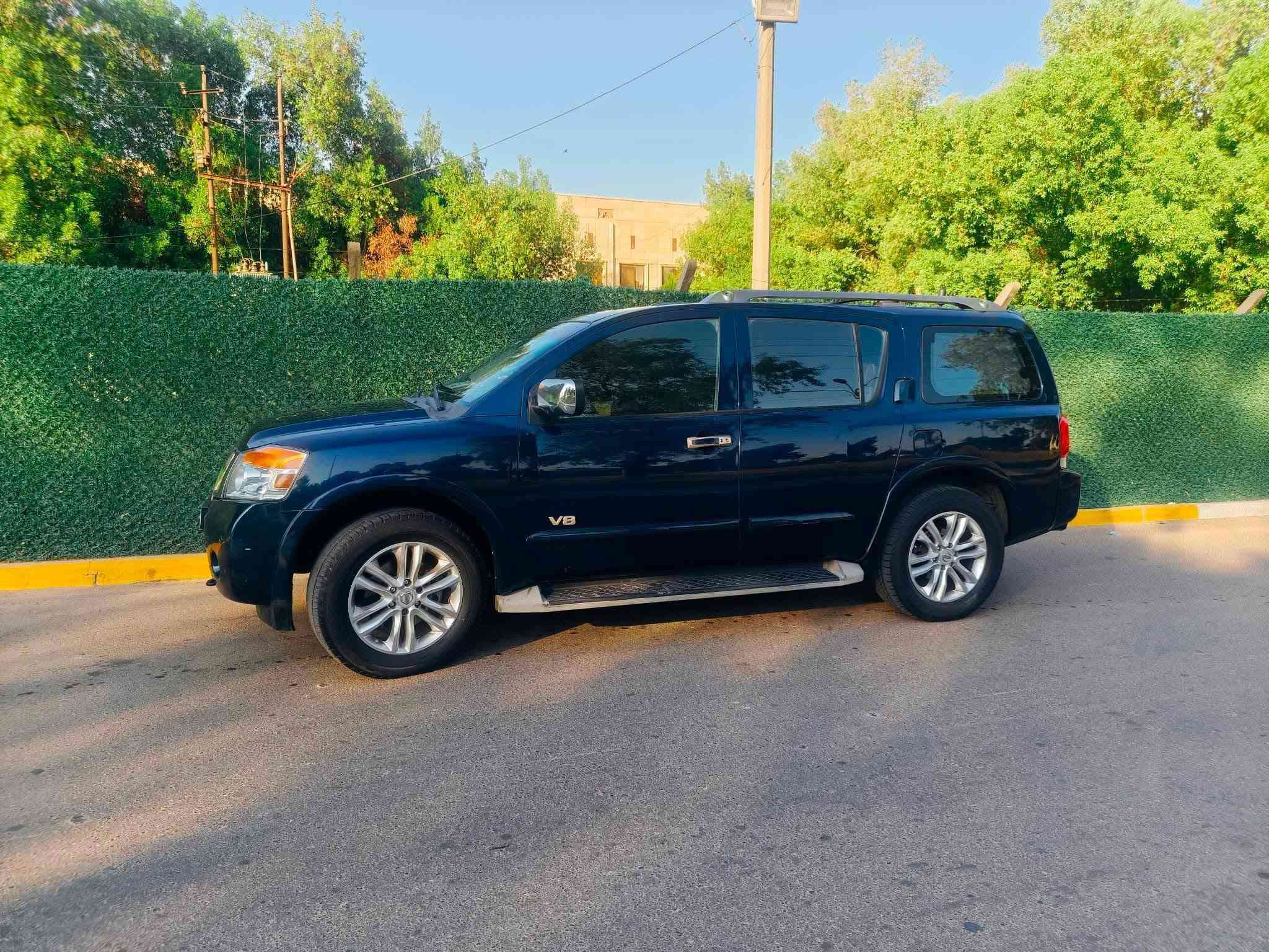 الاسطول البحري (نيسان ارمادا) 
موديل 2009 رقم بغداد بااسمي سنوية 2031
 فور ويل 4×4 
🚙 خليجي فول مواصفات للاخير. 
( بصمة تشغيل @ بصمة بيبان @ اشاير ترحيب @ صندوك كهرباء @ كراسي امامي وخلفي كهرباء  @ دمام تحت الكرسي @ شاشة سقف dvd مع ريموت تحكم @ سيدي جنجر @ مري شفط @ سلايد روف @ تدفئة كشنات @ خزن ميمور وضعيات قيادة @ لايتات زنون ثلجي رهاب الرعد والبرق ) 
🚙 سيارة جديدة بمعنى الكلمة من دخولها للعراق الى الان فقط شخصين جانيها 
تبريد ❄ ثلج شرط 4 قطع انجماد وقت الظهر 
برغي مابيها نقص ( كير مكفول  &  محرك مكفول  & كهربائيات مكفولة ) سيارة على وضع الشركة 
بدون اي حادث 
السعر / 125 ورقة 
 للاستفسار الاتصال على الرقم/ ***********
مكاني بغداد حي الجهاد

