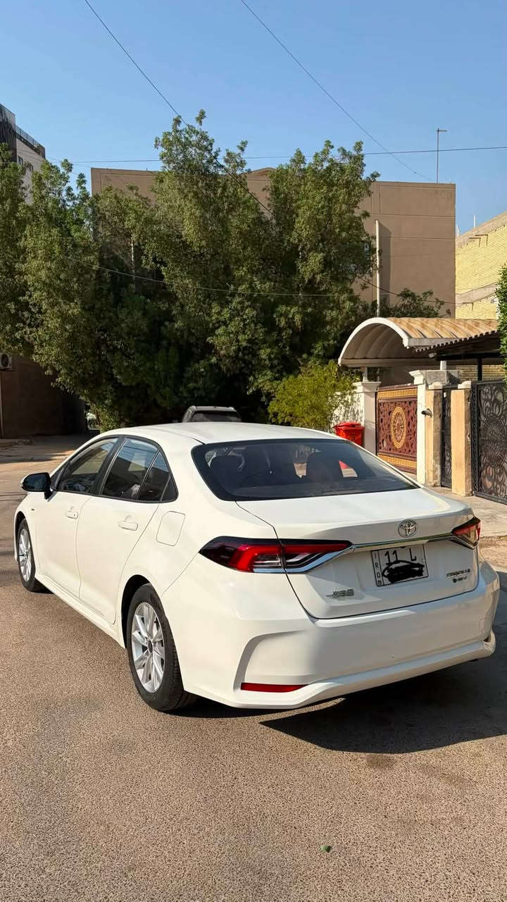 السلام عليكم ورحمة الله🙏
تيوتا كورلا للبيع ( هايبرد) ✔️

موديل : 2025 🔸

ماشية : 23 الف km 🔹

سيارة كفالة عامة بدون صبغ أو تعديل

مواصفات فوول 1/1▪️

شاشة _ كامرة _ تحكمات كروز سرعة رادار امامي تحديد مسار تبريد قطعتين لايتات زنون 
السعرر 163 وبيها مجال
*********** يوجد واتس اب

((مكان السياره بغداد))
