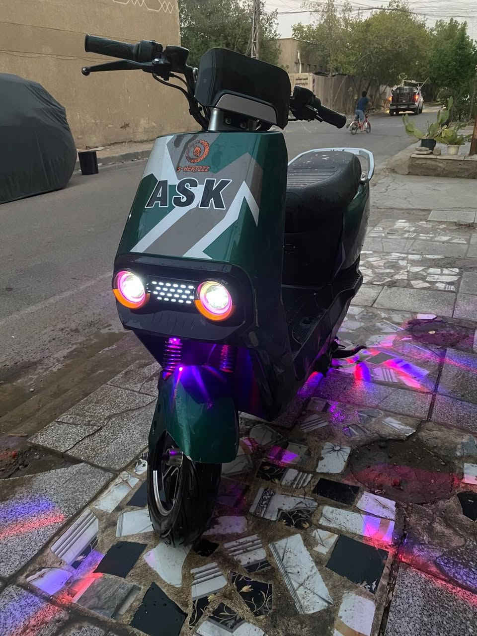 دراجه شحن • ٦ بطاريات • سرعة حقيقية ٦٠