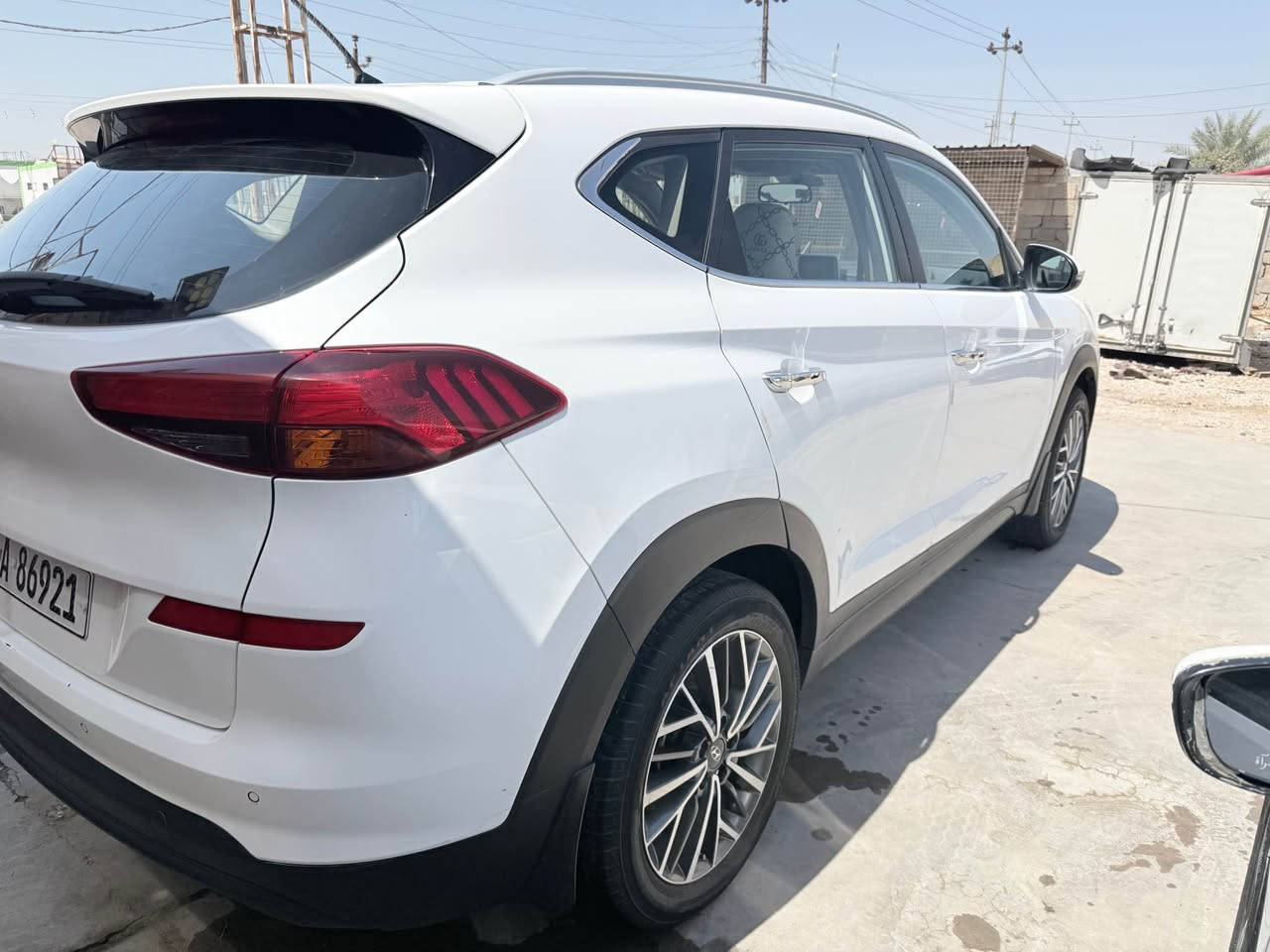توسان موديل 2019
شركة الكاصد
كير مكينه تبريد وضع شركه 
 مواصفات عدا البانوراما 
رقم بابل ب اسمي
بصمه
نظام ترحيب
شاشة عطلات 
حساسات
لد امامي نهاري وليلي
خمس عدسات ولايت دوار
تحكم ستيرن
كروز سرعه
تبريد قطعتين
كشنات كهرباء السايق والعبري 
كشنات جلد
ماشيه 140 كم
اشاير بالمري ومري شفط 
سونار موجود موضح كلشي

السعر 182$ وبيه مجال
مكاني الديوانيه قضاء المهناويه
تفاصيل اكثر متوفر واتساب 
*********** النجف, العراق
