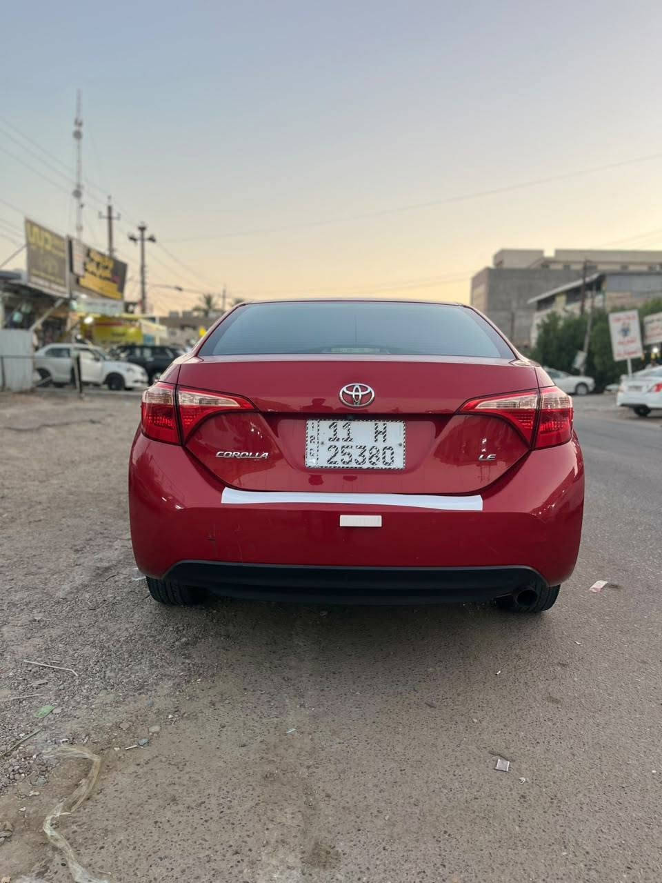 ​للبيع: تويوتا كورولا 2019 (وارد أمريكي)LE
الموديل: 2019
​العداد (الماشية): 129,066 ميل (حوالي 207 ألف كم)
​المحرك والكير: بحالة ممتازة وبشرط الفحص
​اللون الخارجي: [احمر]
​اللون الداخلي: [اسود]
مواصفات
​عداد ونظام القيادة أمريكي الأصلي
​شاشة معلومات بالدشربود
​نظام تنبيه/كاميرا أمامي (Toyota Safety Sense)
​نظام فرامل ABS ومكابح طوارئ
​تحكم كامل باستيرن (أزرار المقود)
​تثبيت سرعة (Cruse Control)
​تكييف ممتاز (ثلج+تدفئه )شرط الفحص
​وضعيات قيادة واقتصاد بالوقود (ECO)
الاستفسار الاتصال على رقم
*********** واتساب ورصيد
***********واتساب ورصيد
السعر : 130 وبيه مجال بسيط
