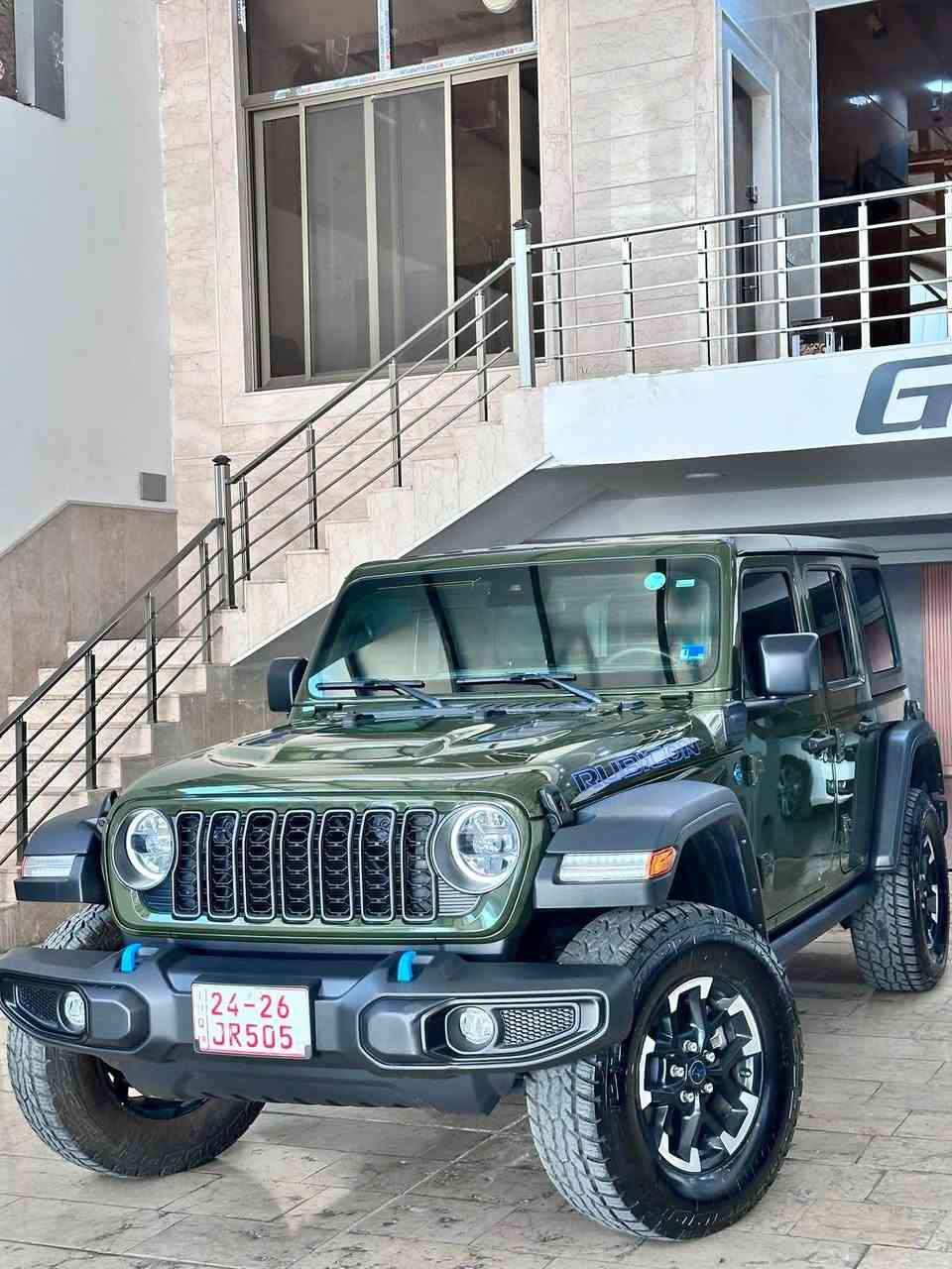 رقم السيارة : بدون رقم يترقم محافظات اقليم
موقع السيارة : دهوك
نوع السيارة : jeep wrangler rubicon 
موديل السيارة : 2024
المسافة المقطوعة: 46000 ميل 
4 سلندر هايبرد

ملاحظات: مكفوله بدون صبغ بدون بارد سيارة كله بشرط 

للأستفسار :

السعر 35000$ 

***********
***********

