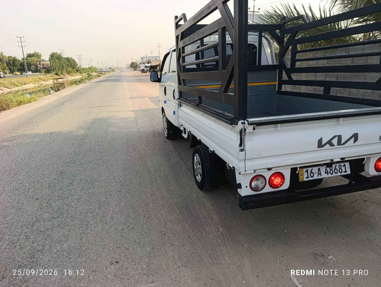 السلام عليكم عندي بومه دبل قماره للبيع موديل 22 كفاله سونار السياره لاضربه ولا صبغ الرقم قادسيه انكليزي العنوان بابل للاستفسار على الرقم ***********

نص مكتوب في الصور:
- REDMI NOTE 13 PRO
- 25/09/2026 16:12
- REDMI NOTE 13 PRO 25/09/2026 16:12
- 25/09/2026 16:13 REDMI NOTE 13 PRO
- 25/09/2026 16:12 REDMI NOTE 13 PRO