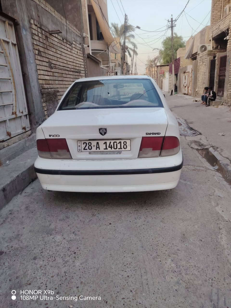 السلام عليكم
سمند 2012 ناطق
رقمها نجف انكليزي بسمي تحويل ثاني يوم 
محرك وكير خير من الله
(السعر36) 
مكان السياره بغداد حي اور *********** متواجد واتساب
غير متواجد ع فيس

نص مكتوب في الصور:
- HONOR X9b 108MP Ultra-Sensing Camera
- HONOR X9b
- 108MP Ultra-Sensing Camera