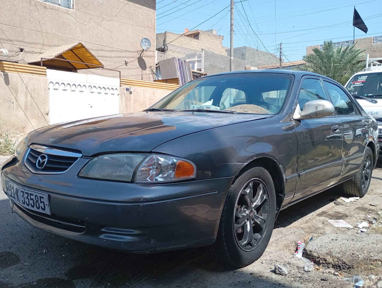 من رخصه الأدم المحترم

مازدا موديل 2000گير وحرك كامري ابو الكف لاتنقيص ولاتبخير  .السياره حادث امريكيه فقط بنيد 
وشبرين چاملق خلفي 
تبريد ثلج بأسمي سنويه لل27 سياره تخم تاير جواها 
مكاني البياع 
سعرر. (.50),بيها مجال ترهم مراوس حسب القناعه 
***********
