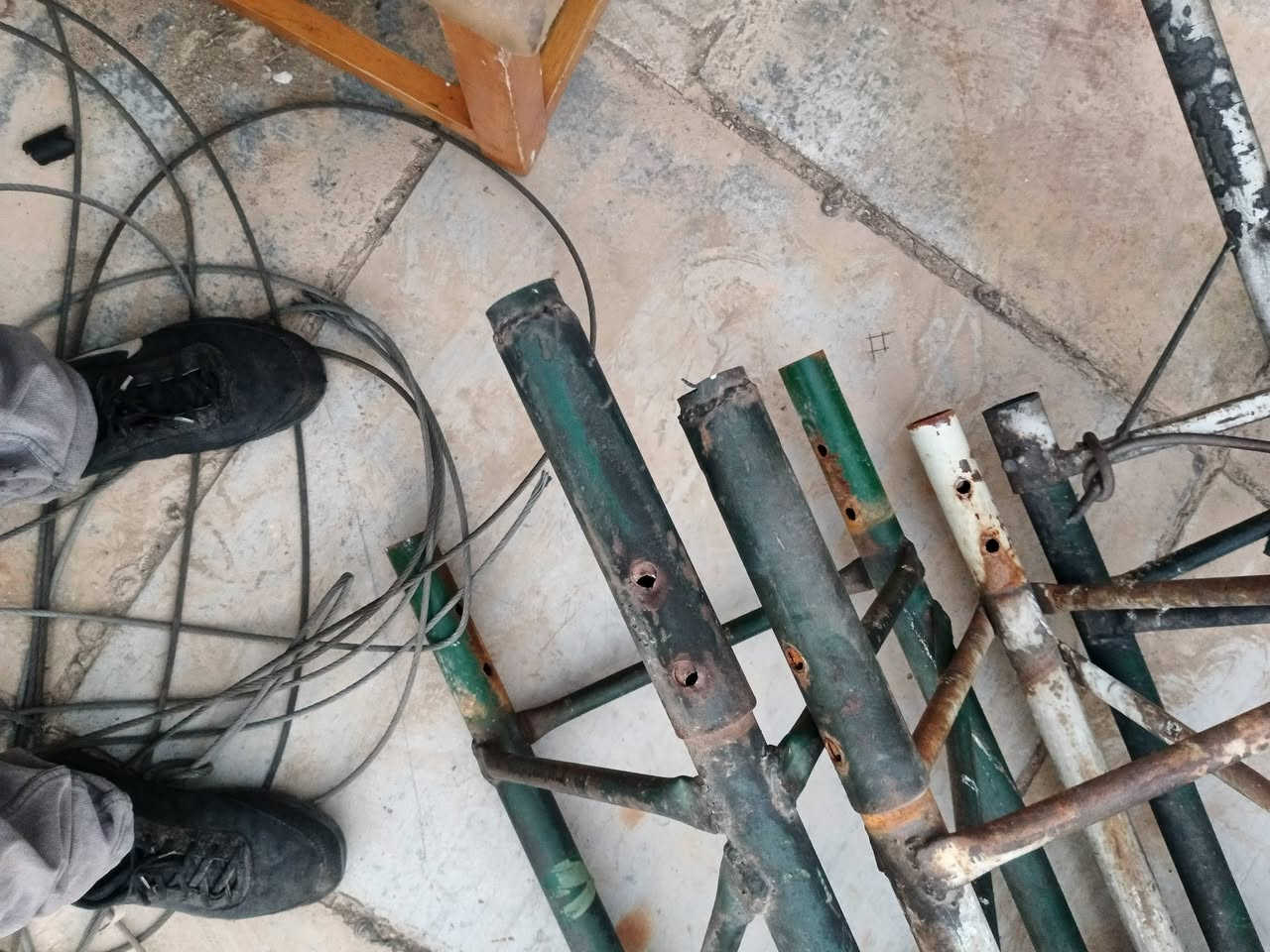 تم بحمد الله تفصيخ برج عراقي بوش
18متر
في منطقة الحسينية
ومن الله التوفيق
مستعدون لتفصيخ ونصب جميع الابراج
في بغداد والمحافظات
للتواصل اتصال او واتساب
***********
***********
