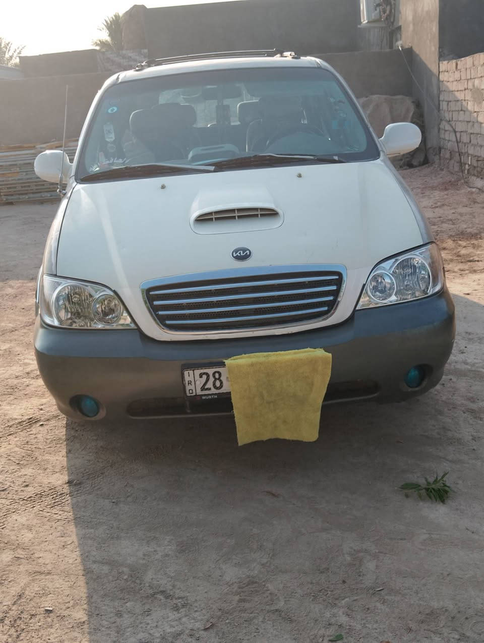 سلام عليكم كيا كرنفال خليجي مديل 2006محرك كاز بم ونوزل ميكانيك محرك شرط كير عادي تبريد 3قطع ثلج حداديه نضيفه كهربايات كله شغاله حساسات خلفيه شاشه وكامره سياره جاهزه داخله نضيف كلش للبيع مكاني سماوه الخضر مكلف بل نشر التفاصيل لاتصال علا ***********
