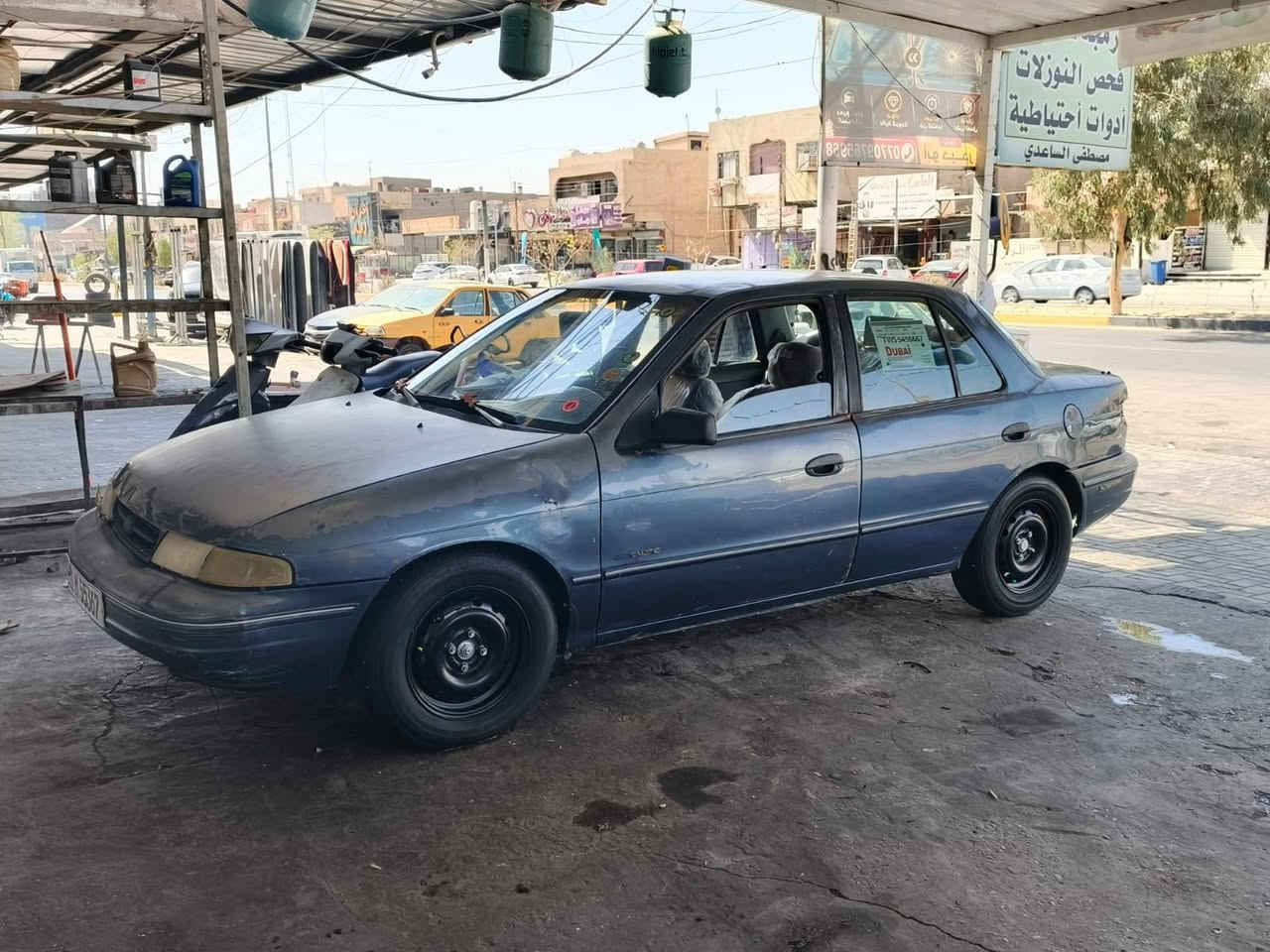 السلام عليكم كيا سيفيا موديل 93السيارة بلادية
كير اوتوماتيك كهربائيات كلها شغاله تخم تاير جديد
السعر 30وبيها مجال
مكان سيارة بغداد حي الجهاد ***********
