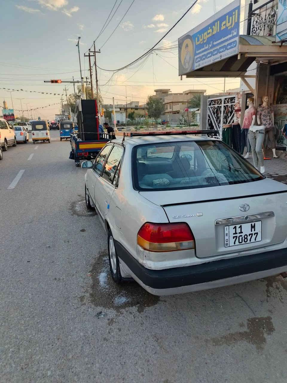 كورلا موديل٩٦ رقم بغداد باسمي جاهزه محرك كير حداديه تبريد تخم تاير مابيه ضربه كله ع بلاد لبيع او مراوس باحدث سعر ٥٥ وبيها مجال  مكاني واسط
***********
***********
