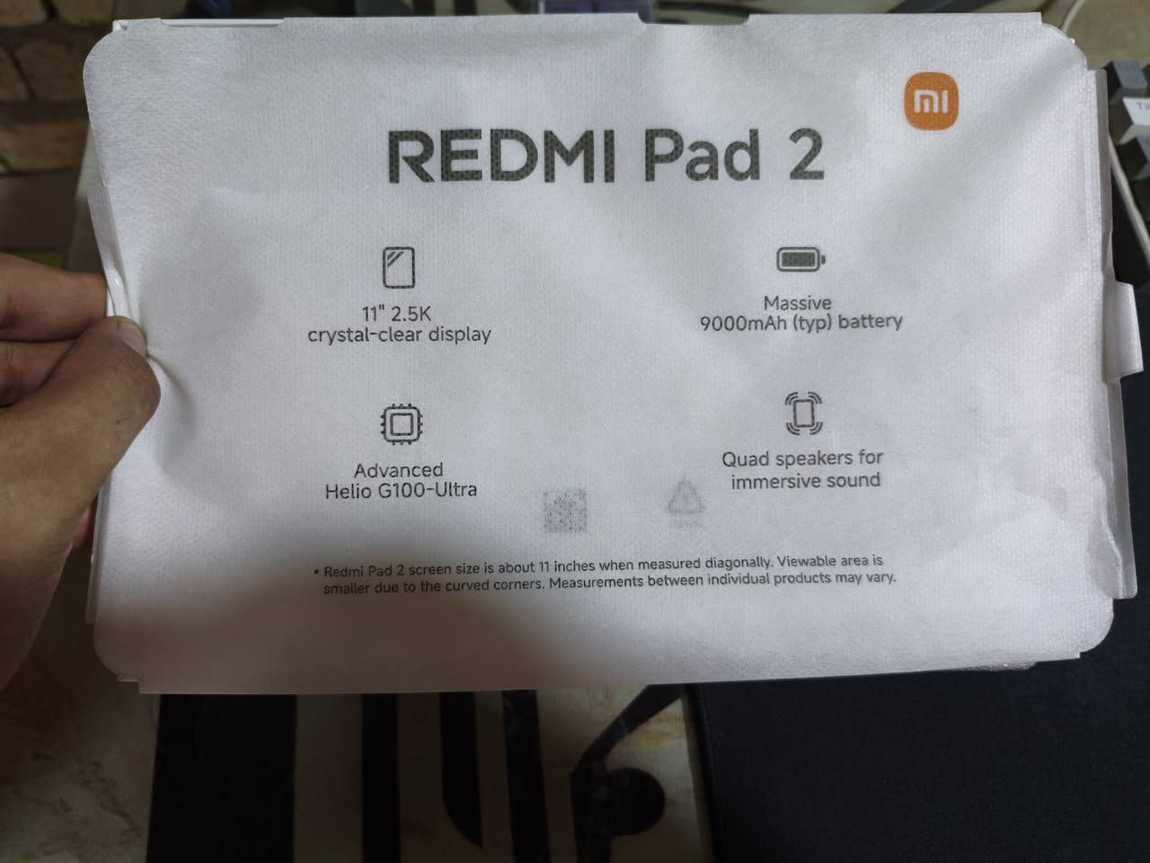 Redme pad 2
او مرواس بكرت شاشة 1660 سوبر
اشتريتة للدراسة والتصفح من المنصور استخدام سنة جهاز راقي وموحود شروحات لعماد على يوتيوب بسعر 160 قفل مابي مجال الجهاز نظيف الشاشة الخارجية مكسورة الداخلية كلشي مابيهة 
العنوان السلاميات  توصيل ماكو 
***********
