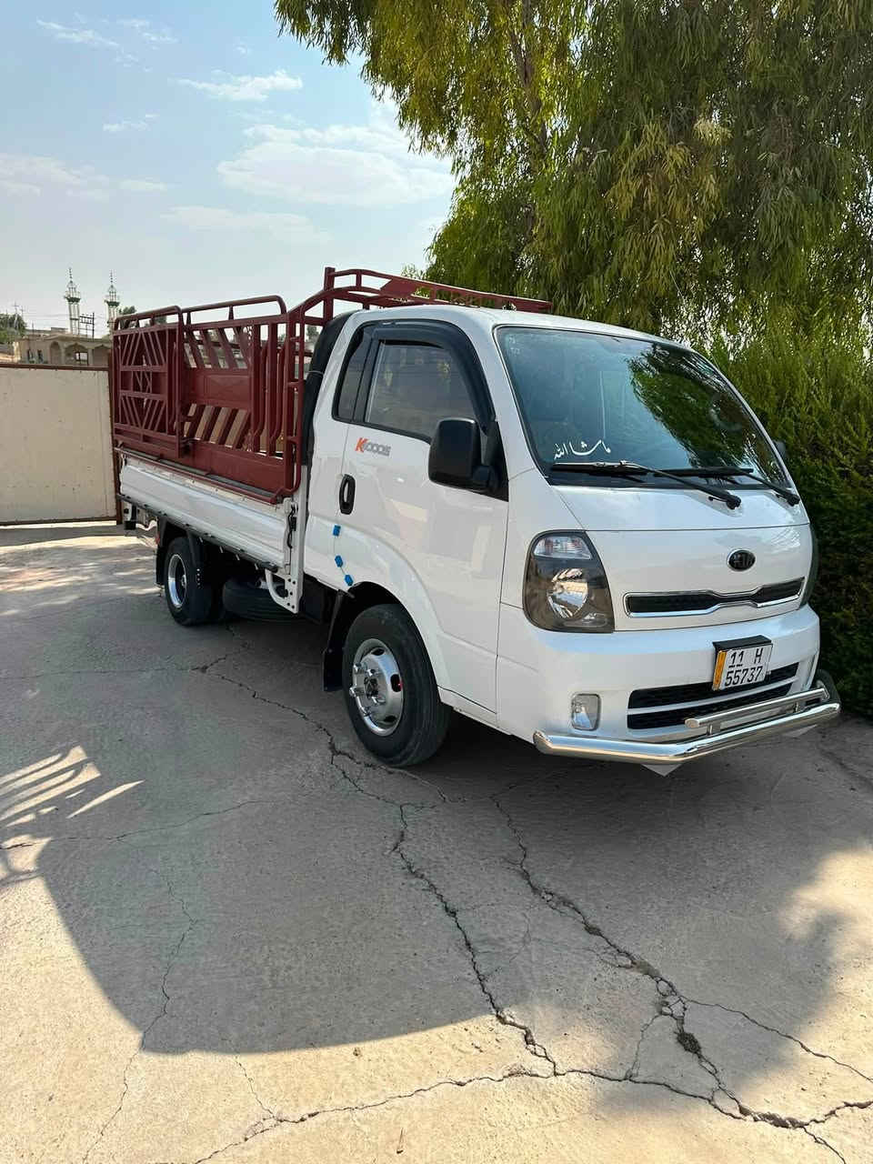 كيا فحل 4000 موديل 2018
مكفوله كفالة عامة . طخم تواير جديد محور 14

رقم بغداد مشروع وطني بسمي ثاني يوم احولك

شرعيها نينوى 

حصة كاز نينوى 

السعر 145 

رقم الهاتف : ***********
