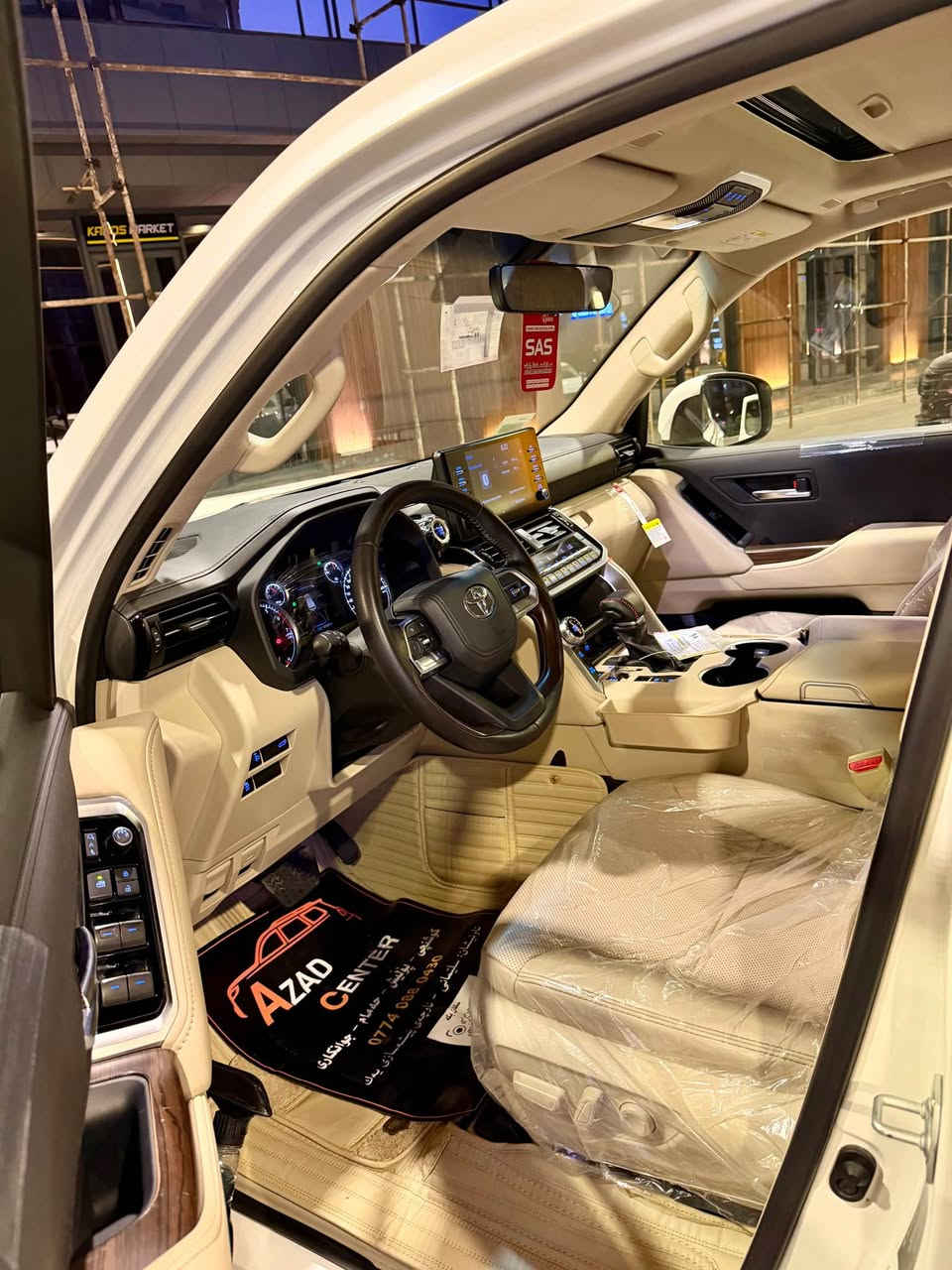Toyota land Crusier GXR 2022 
‎تۆیۆتا لاند کرۆزەر مۆدێل2022
                                                    سفری شەریکەی ساز 
                                      کامل سێرڤسی شەریکەی بۆ کراوە
                                                    
‎ سەیارەکە بێ بۆیاخە دەعامی بۆ دەعامی بەشەرت
‎بۆیاخی نیە،سارد نیەشوخت نيه
‎مواسەفاتی :
‎بەصمە، درگا بەصمە، کوشن جلد.  ناوزەرد سڵاید، تبرید مرکزی ،برێک بصمە،
ئۆتۆ هۆڵد،،  
‎ ئاوێنە کارەبا هەردوو کوشنی پێشەوە کارەبا
‎ بەخی ئاو  سەلاجە، ٣شاشە سنوق جەک
‎ بلاجکتۆر ئاوێنە ئیشارەت…چەندین مواسەفاتی تر
                                                     
كم43 ڕۆشتوە
‎سەیارەکە سفرە 
‎گێڕ و مەکینەی بەشەرت 
‎سەیارەکە شوێنی لە سلێمانیە
                                                              ***********
623 $$$ Singapore
