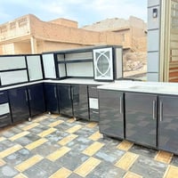 كاونتر مرمر • ٥ قطع • نضافة ١٠٠٪