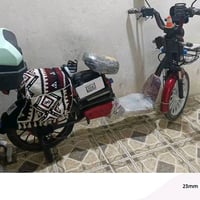 دراجه شحن بدون بطاريات كهربائياتها شغاله 150الف
