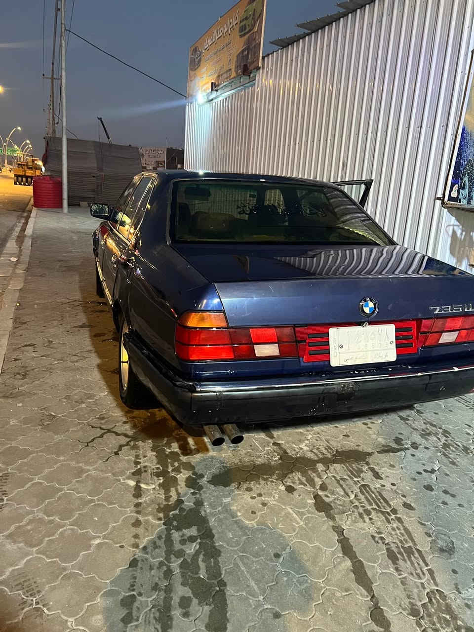 بي ام ٧٣٥ • ١٩٨٧ • مكينه وكير جديد