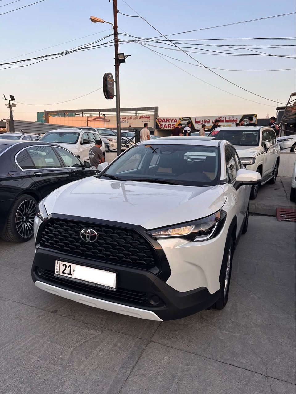 � بۆ فرۆشتن | Toyota Corolla Cross HEV 2025 🔥

🚘 Corolla Cross 2025 HEV – Full Option
🇨🇳 تەجمیعی چین | Hybrid

✨ تەنها 7,000 KM ڕۆشتووە
🎨 بێ بۆیاخ
سارد و شوختی ژێر داعمی، بە شەرت
ڕۆنی لە motul گۆڕاوە

💎 Full Option – فول مواصفات

⭐️ بۆ جوانکاری و پاراستنی سەیارەکە:
•بەرگە دەرگانی ppf کراوە 
• تاقمی کوشن
• گاعی .بەرگی سوکان
• لای گێر
• سەر داشبۆرد
• هەموو جوانکارییەکان بە شێوەیەکی زۆر جوان و پاک کراوە

🇯🇵 عەشیای شەریکەی خۆی هەمووی ماوە
📍 سەیارەکە لە سلێمانییە

💰 نرخ: 214 گەلا
🔥 مەجالی کەمە — سەیارەیەکی زۆر پاک و جوانە

📞 بۆ کڕینی ڕاستەوخۆ و زانیاری زیاتر پەیوەندی بکەن
***********
*********** السليمانية, العراق
