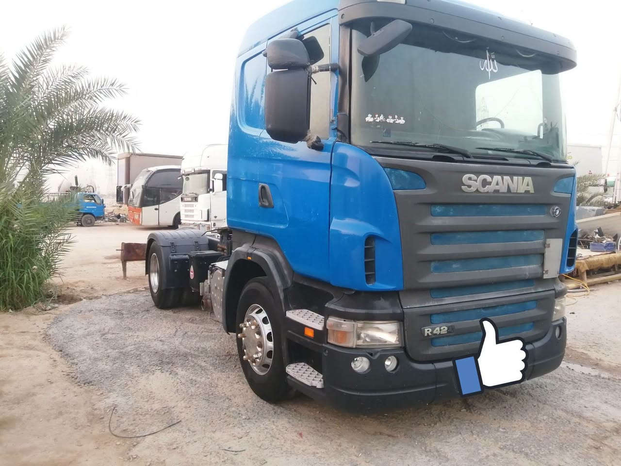 اسكانيا موديل ٢٠٠٨ محرك ٤٢٠ اربع خطوط كير ١٠٠٠ المرغوب سياره جديده كفاله عامه دواخل جدد بريحة الشركه اوربيه مامسجله بدون  موجوده بالنجف مدينة المعارض للاستفسار الاتصال على
 *********** ***********
*********** ***********

