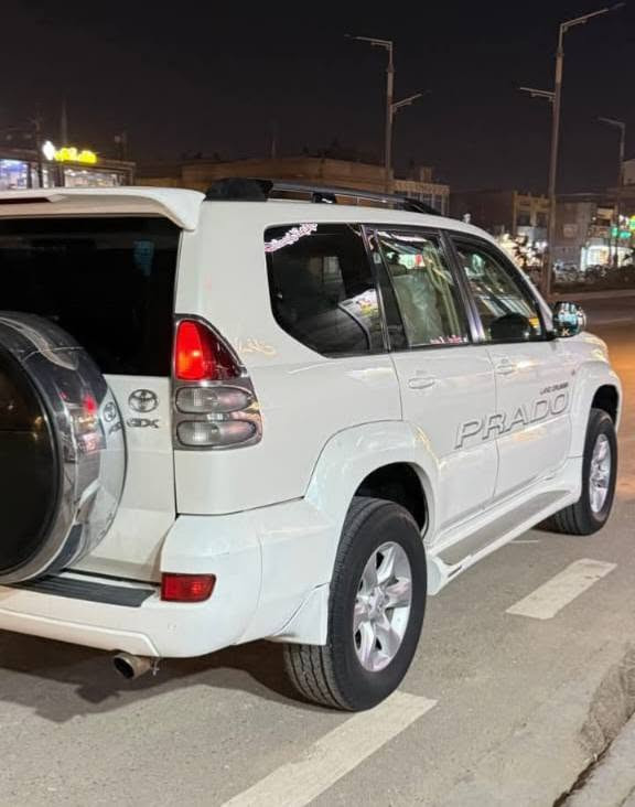وينه الي يدور مناسب وعائليه وماتشوف تصليح بعد 
لان كلشي مبدل بيها جديد والله 

برادو خليجي 2009 خليجي / بيع فقط
سنويه اربيل باسمي لل 31
هزه جديده محرك 2700 اربعه سلندر. كير اوتومايتك
7 راكب / تبريد 3 قطع شرط ثلج سياره 
دوشمه جديده 
جاهزه ربع متصرف عليها كامله كلشي بيها جديد 
مبدل ماتعبك وبالعافيه ع الياخذه 
كير محرك تبريد حداده تايرات كهربائيات 
فور ويل كلهن توب وشرط الفحص. صلوات 
بيها بنيد صبغ اني صبغته جارد وبارد صغير 
تحت السبير . الخلفي .. سياره ماتعبك ونظيفه جدا .
ولا راح تشوف تصليح وبالعافيه 
هاتف / ***********
السعر /  170  وبيها مجال .
 العنوان / ا مركز البصره .
. 
.
