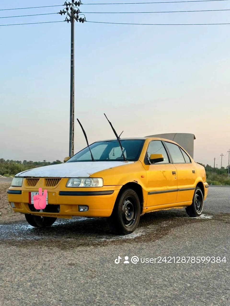 سمند للبيع موديل 10 مكفوله كير ومكينه جدد مداور ثاني يوم مكاني نجف السعر 27.....***********

نص مكتوب في الصور:
- @user24212878599384