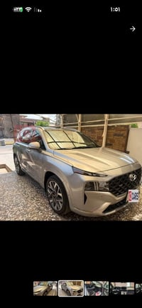 ‏Hyundai Santa Fe, Calligraphy 2022 محرك: 2500 تيــربـو🚀🚀 اقلاع طيـارة...