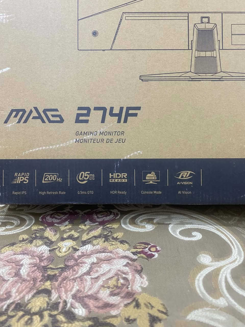 MSI MAG 274F • ٢٧ إنچ • ٢٠٠ هرتز