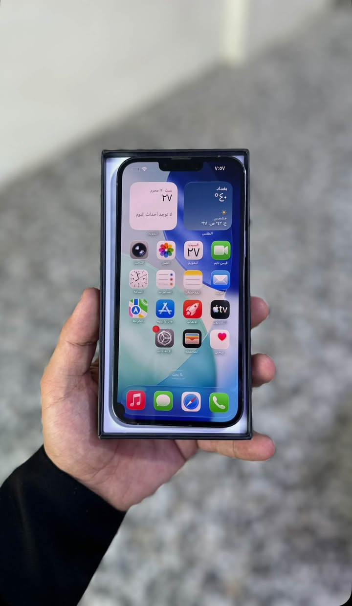 ايفون 13 برو ماكس مكفول 🎖️
ذاكره 256 💯

بطاريه 84 بلاديه 🔋

مكفول كله كفاله ✔️

ماعدا نقطه بطرف شاشه واطيك ضمان ماتكبر ☑️

سعره 635 الف وبي مجال حك جيه 🔥

مكاني نجف عسكري مدارس 📍

***********

(مركز كلكسي فون )📱
