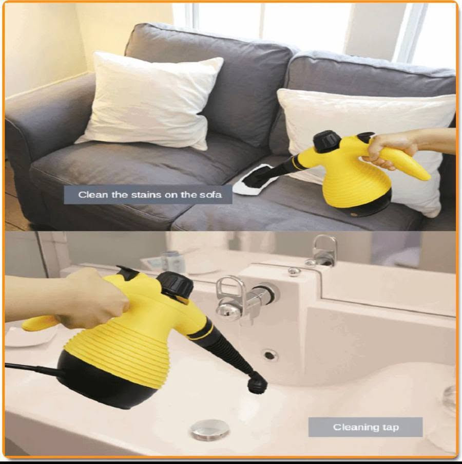 جهاز منضف البخار المحمول
السعر 35 مع التوصيل 
الرقم / ***********

نص مكتوب في الصور:
- ELECTRIC STEAM CLEANER
- Faric Steamer Tool Window/Door Cleaning Tool Bent Spray Cup Spray Cup with Round Brush Long Spray Nozzle Extended Connecting Spray
- Various Nozzles Can be applied to a variety of requirements Head with towel cover Extension hose Bent head Long nozzle head Round head Copper head Flat type head
- 1 Apply continuous pressure (push down) to turn the cap anticlockwise until it's open 2 Fill with no more than 250ml of water 3 Close the cap by rotating it clockwise 4 Connect to the power source 5 Press the power swtich to turn on the device Operation Instructions
- Clean the stains on the sofa
- Cleaning tap
- 280mm/11.02in 150mm/5.9in